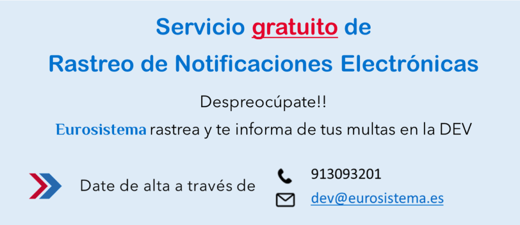 Servicio de Rastreo Direccion Electronica Vial de Eurosistema