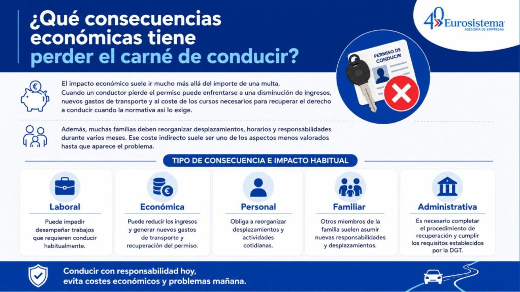 El impacto económico suele ir mucho más allá del importe de una multa.