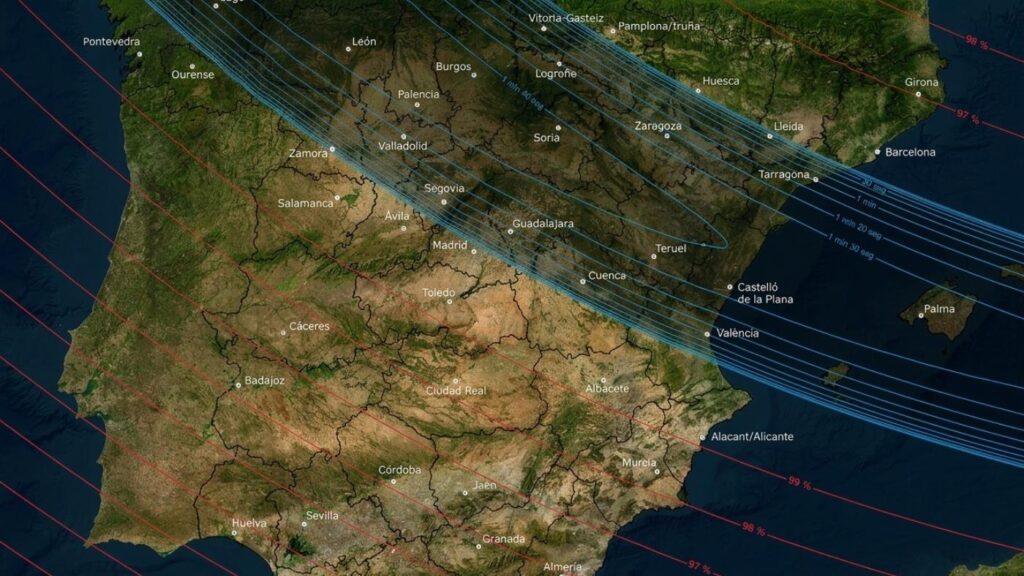 Cómo afectará el eclipse de 2026 a los conductores en España 